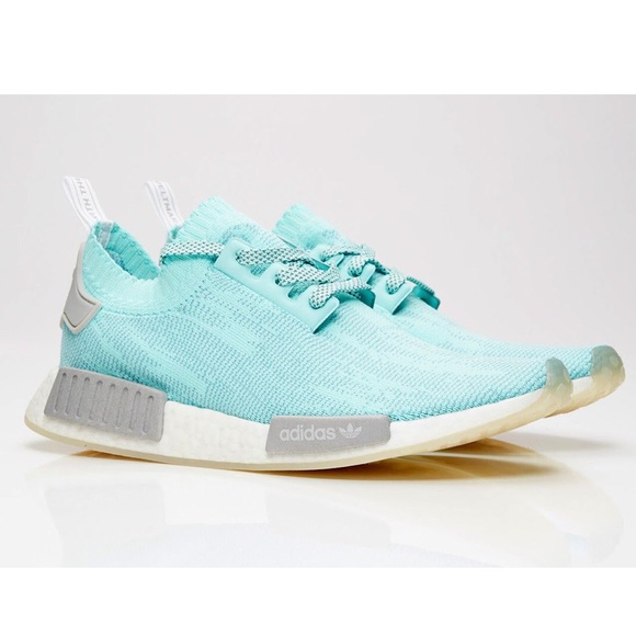 NMD R1 PK Aqua Primeknit Sneakers NWT NMD R1 PK Aqua Primeknit Sneakers NWT